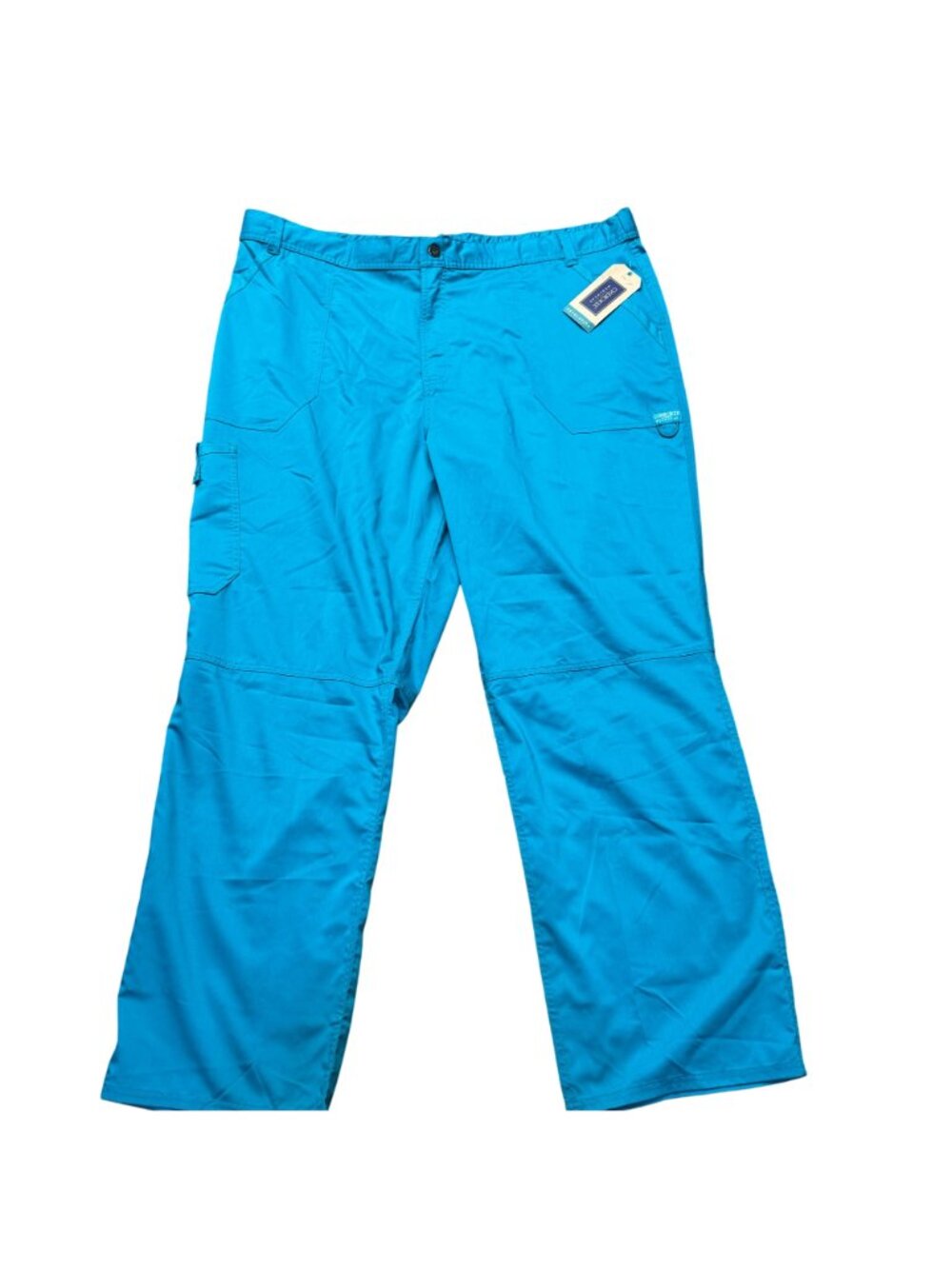 Cherokee Workwear Scrub Lot 3 Pairs 2XL Originals Allura Teal Royal Blue NEW - Picture 14 of 16